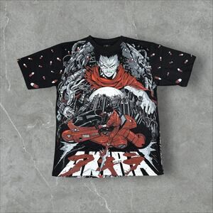 Akira Anime AOP Japan Manga All Over Print Size XL Double Sided Modern T-Shirt